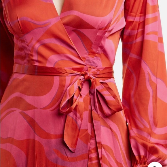 Hutch Clara Maxi Wrap Dress - Picture 3 of 4